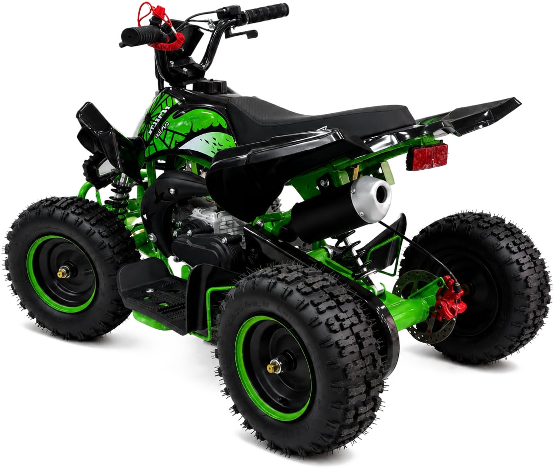 Yeşil ATV arka açı